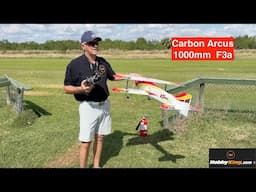 Michael Wargo Flies the Hobbyking Carbon Arcus PNF F3A Aerobatic Biplane EPO 1000mm by Durafly