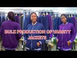 BULK PRODUCTION OF VARSITY JACKETS/ONLINE BUSINESS IN 2025.. THE REALITY!