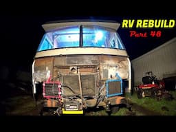 RV REBUILD (Part 48) Gauges, Oil Cooler fans, Coolant Reservoir