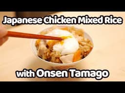 Easy & Delish! High Protein Chicken Recipe: Chicken Onsen Tamago Rice