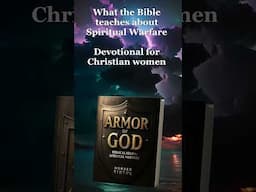 Spiritual Warfare is real! #biblicalwisdom #devotional Armor of God at https://a.co/d/gG73WKF