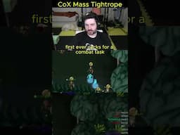 How NOT To Cross The Tightrope in CoX Oldschool Runescape