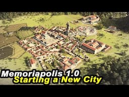 Starting a NEW CITY in Memoriapolis FULL RELEASE - MASSIVE UPDATE | Citybuilder Lets Play