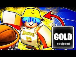 I FINALLY Got 0.001% MIRACLE GOLD Style in Roblox Basketball Zero