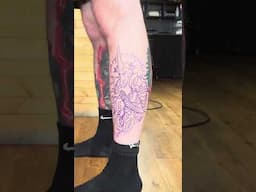 Awesome Witch-King tattoo from Josh Hurrell! #Shorts