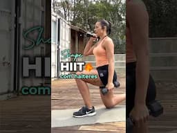 Funcional para o corpo todo🔥 #emagrecimento #treinoemcasa  #shapeflix #treinosshape #cardio #hiit