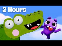Silly Crocodile Stories | 2 Hours of Family Friendly Cartoons For Kids