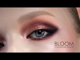 Soft Cut Crease Glam ft. BLOOM EYESHADOW PALETTE | Natasha Denona Makeup