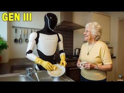 Elon Musk LEAKS 2025 Tesla Bot Gen 3 Full Version! 1,000+ Homemaker Skills & 100x Faster Gen 2!
