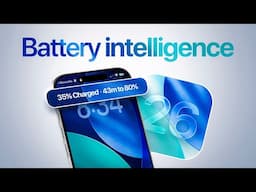 iOS 26 Battery intelligence - How it Works!