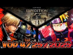 🔴VOD - Shonen unleashed Update day, Fatal Fury, Expedition 33 (4/25/2025)