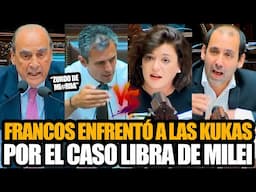 GUILLERMO FRANCOS ENFRENTÓ A LAS KUKAS EN EL CONGRESO POR EL CASO LIBRA DE MILEI