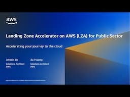 Landing Zone Accelerator for Cost Management with Public Sector/Government Agencies