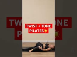 Unlock tension with this twist #pilates #workoutroutine