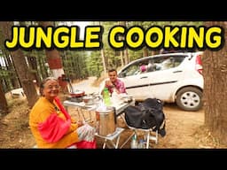 Mother son cook food on Highway | Part 7 | Kumaon Roadtrip