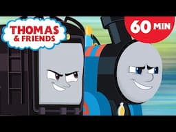 Let's Roll, Thomas! | Thomas and Friends: All Engines GO! | 60 Minutes |  Cartoons for Kids
