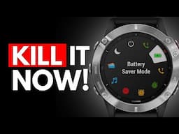 Garmin Settings To Turn OFF Now! (Important!)