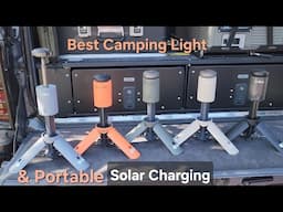 My Favorite  Camp light & Portable Solar