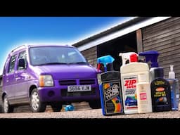 Can I Restore this Suzuki using 90s Car Cleaning Products?