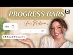 How to Create Stunning Progress Bars in Notion (Steal My Formulas!)