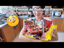 Ramen Coreanoㅣ5 Dias Disfrutando Ramyunㅣde Lunes a Viernes 10