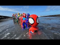AVENGERS SUPERHERO STORY, MARVEL'S SPIDER MAN 2 VS HULK, CAPTAIN AMERICA VS THOR, VENOM VS SPIDEY 78