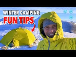 WINTER Wild Camping Tips And Tricks