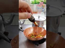 MINIATURE COOKING VEGGIES AND FISH #shorts
