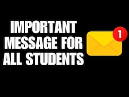 Important message and update for all DU/NCWEB/SOL students