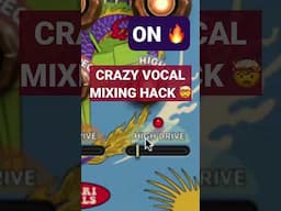 Crazy Vocal Mixing Hack‼️🔥 #vocalmixing #mixingandmastering #audio #musicproduction #vocals