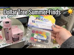 Most random Dollar Tree Shopping / summer, food, beauty + some COOL DUPE finds