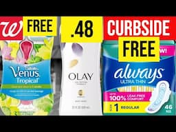 Walgreens *HOT CURBSIDE* FREEBIES + .48 OLAY! UNTIL JUNE 14!