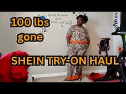 Plus Size Try On Haul | SHEIN TRY ON HAUL | WEIGHT LOSS JOURNEY | 100 lbs Gone #howtoloseweight