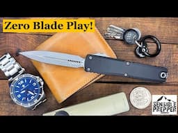 Microtech Ultratech ZBT OTF Knife Zero Blade Play