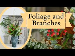 Foliage and branches | Floristry Design Tutorial