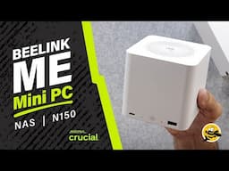 Beelink ME - N150 Mini PC and NAS STORAGE!