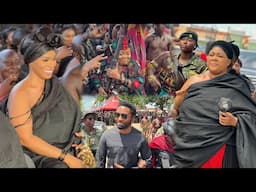 Woow Beautiful Moment Manso NkwantaHemaa Made Our Beautiful MampongHemaa Smile At The Funeral🎊😍