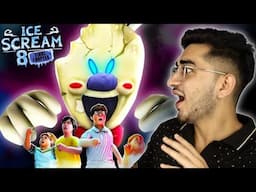 FINALLY ESCAPED THE HORROR ICE SCREAM FACTORY | ICE SCREAM 8 HORROR GAMEPLAY
