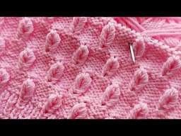 Easy And Beautiful knitting pattern🫠