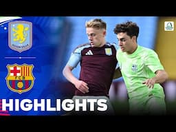 Aston Villa vs Barcelona | Highlights | UEFA Youth League 04-03-2025