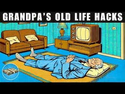 Grandpa's 44 Old Life Hacks that will BLOW YOUR MIND & MAKE LIFE EASIER!!!