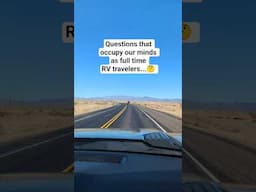 Important RV travel day questions  #rvtravel #fulltimerv #roadtrip