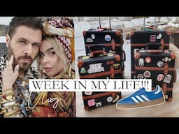 WEEK IN MY LIFE: Photoshoot, Shopping, Haul, Snow Storm, Decorate my Suitcases