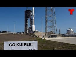 Amazon launches first satellites for its Project Kuiper internet network | Telemundo English