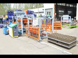 QT8-15 Automatic block machine for making 6inches blocks