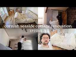 Seaside Cornish Cottage ep.8 LIVING ROOM TRANSFORMATION