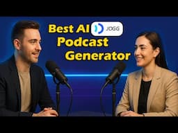 How to Create a Realistic AI Vodcast with JoggAI/URL to Video&Talking Avatar|Best AI Video Generator
