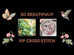 Gorgeous Stamped Cross Stitch and Embroidery Kits From VIP Cross Stitch!