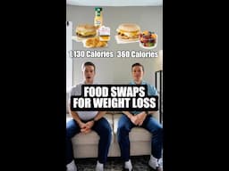 Food Swaps For Weight Loss #shorts