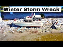 Winter Storms can Sink boats too!